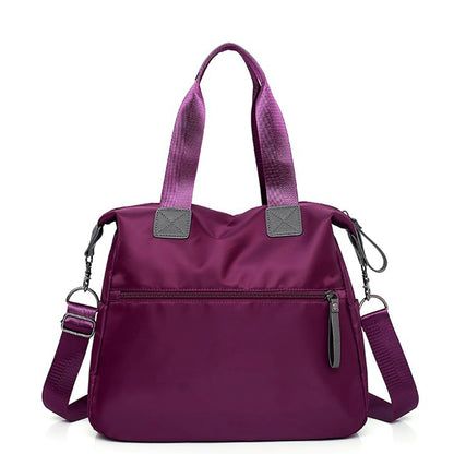 New Fashionable Minimalist Nylon Crossbody Bag - Waterproof, Multi-Functional, Large Capacity with Zipper for Women, Ideal for Travel