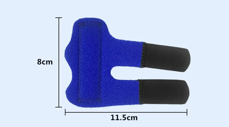 2pcs Finger Splint Brace — Trigger Finger Support Stabilizer for Arthritis, Broken Fingers & Pain Relief