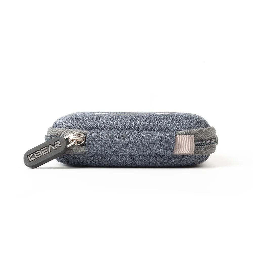KBEAR High-End Fabric Earphone Case – Portable Storage Bag for TRI I3 Pro Headphones & IEM Accessories