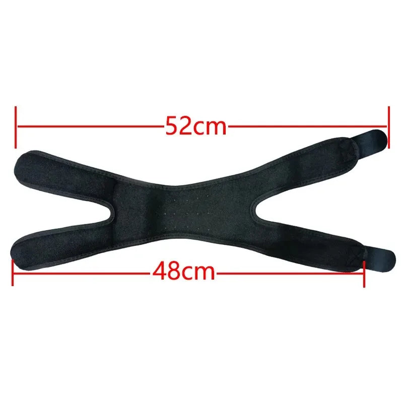 Pressurized Knee Wrap Sleeve — Elastic Support Braces with Pad for Basketball, Tennis & Cycling