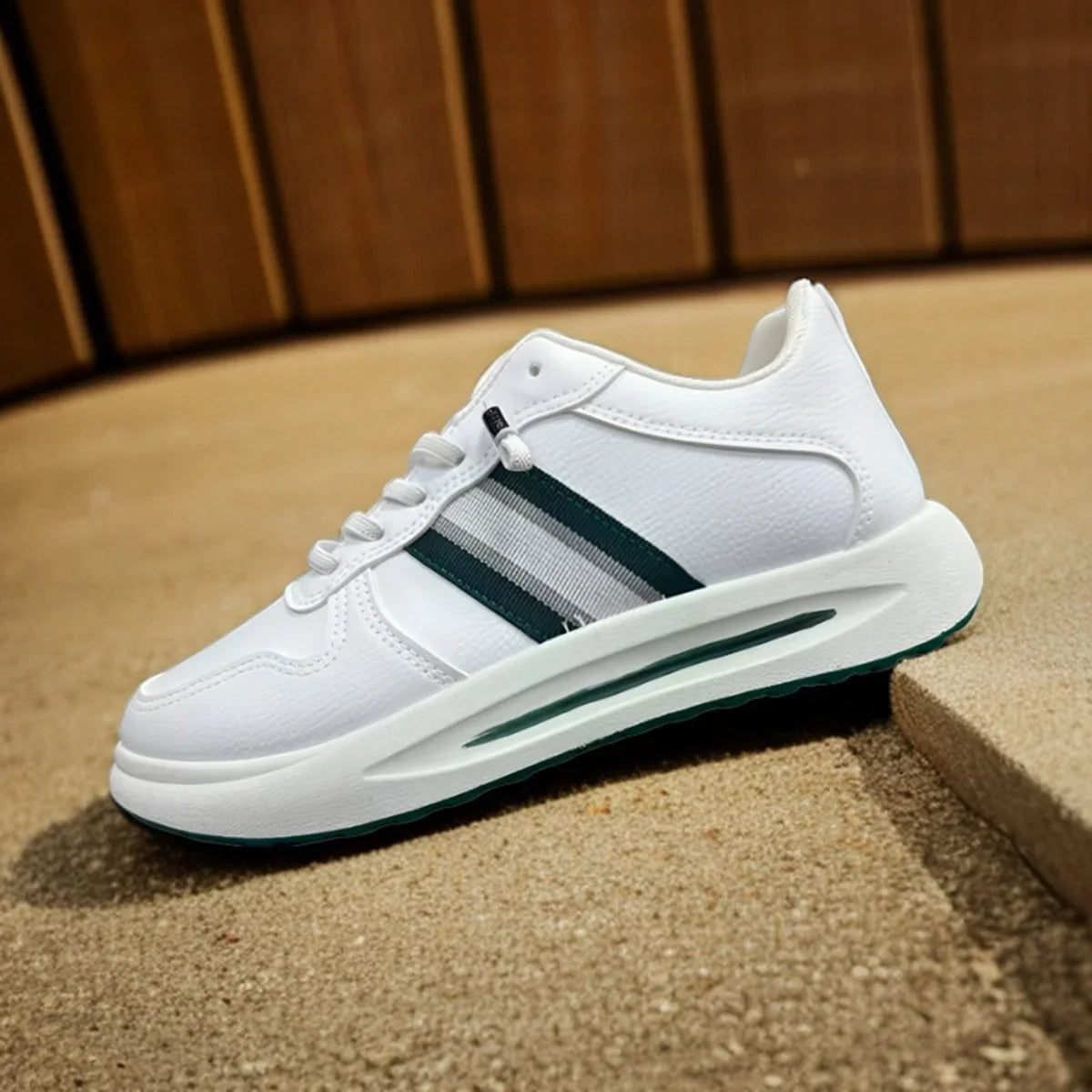 2024 New Men’s Casual Shoes – Fashionable Comfort Mesh Platform Sneakers for Outdoor Sports & Tennis