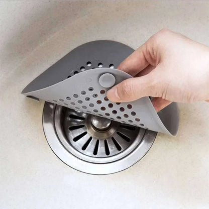 Universal Hair Filter Drain Plug - Kitchen Sink and Bathtub Strainer, Shower Floor Drain Stopper for Home Use