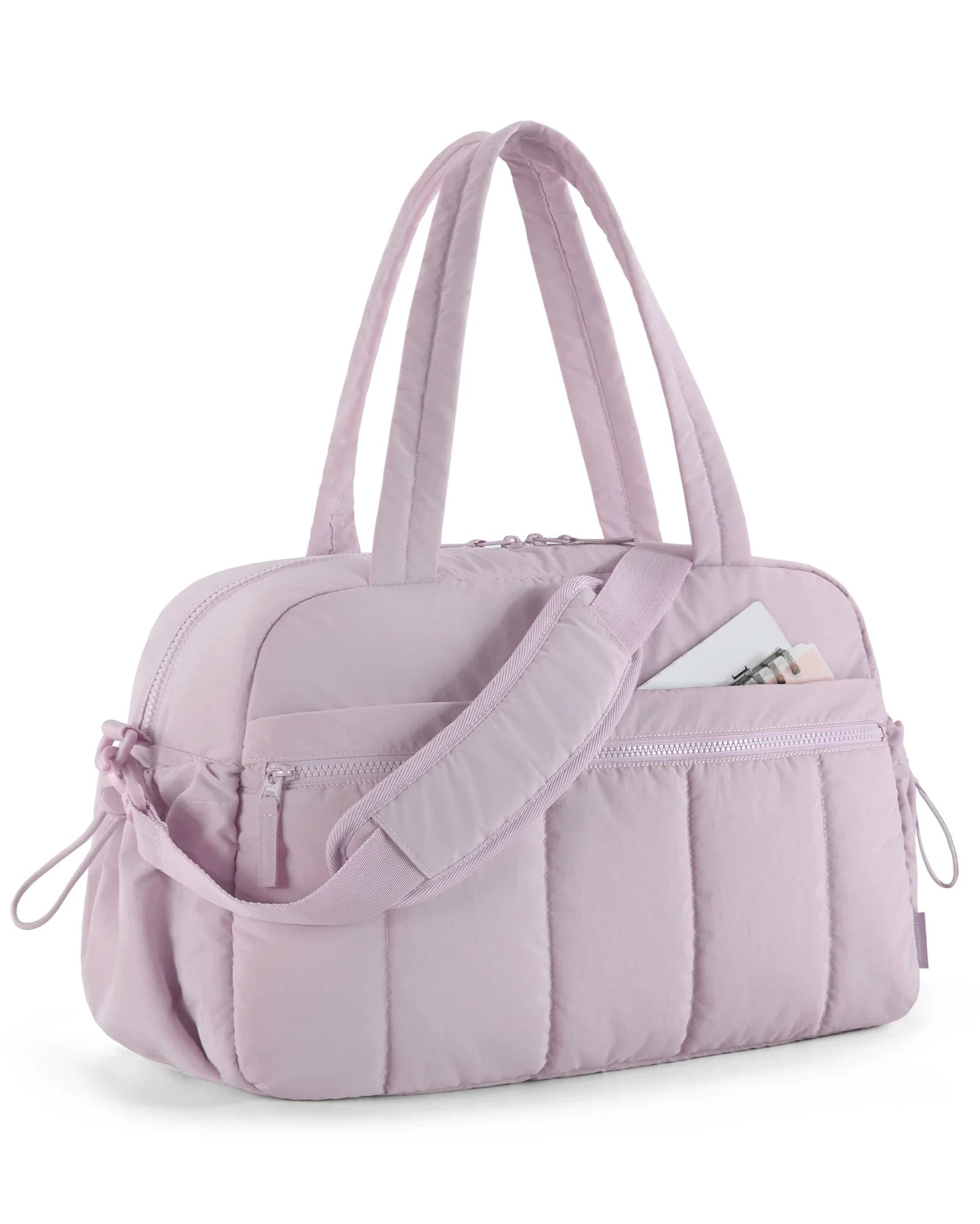 BAGSMART Travel Duffel Gym Bag for Women – Waterproof Carry-On Weekender with Wet Pocket & Cabin Luggage