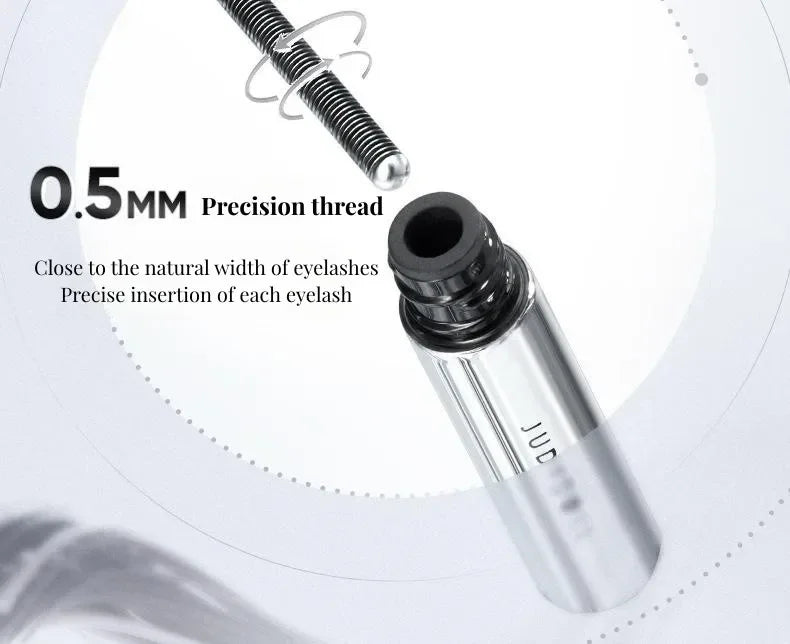 Judydoll Lash Lengthening Waterproof Mascara – Curling, Thick, Non-Smudge, Quick-Dry, Long-Lasting Eye Makeup Cosmetics