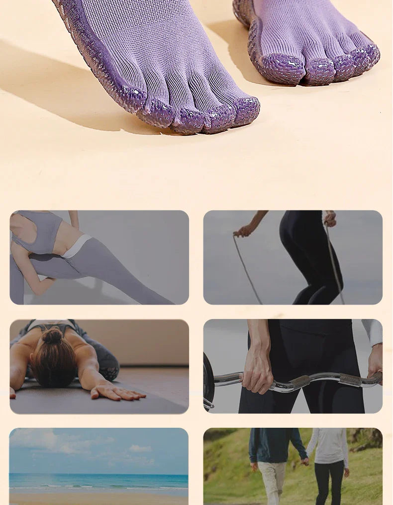 Five Finger Shoes – Split Toe Barefoot Shoes for Outdoor, Yoga, Indoor Sports & Thin Sole Footwear