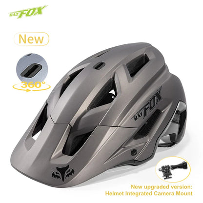BATFOX MTB Cycling Helmet – Ultralight Men’s Bicycle Helmet Casco for Mountain & Road Racing Speedframe Safety Gear