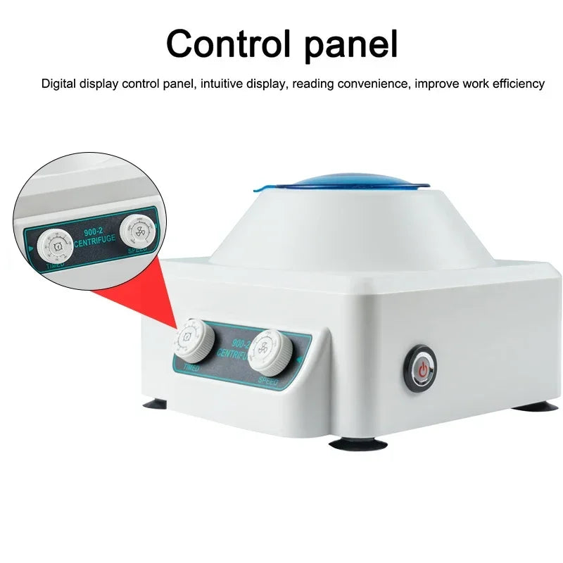 Laboratory Electric Centrifuge 900-2 – Low Speed 4000rpm, 6x20ml for Plasma, Serum, PRP, PRF Separation (EU/US)