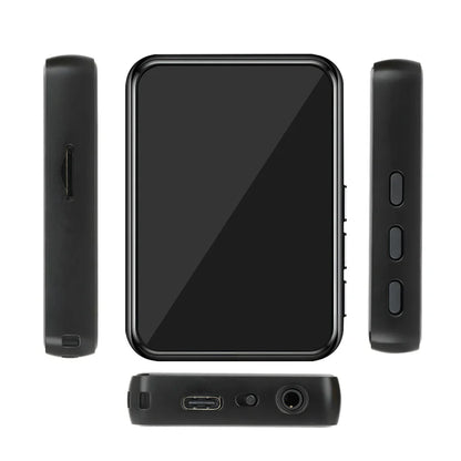 32GB MP3 Player with 2.4" Touch Screen & Bluetooth 5.4 – HiFi Music Player with Speaker, Recorder, Ebook & Photo Viewer