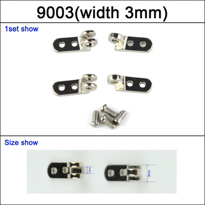 10 Sets Eyeglasses Hinge Replacement - Plastic Frames, Acetate Sunglasses, Wooden Glasses Repair Parts & Accessories