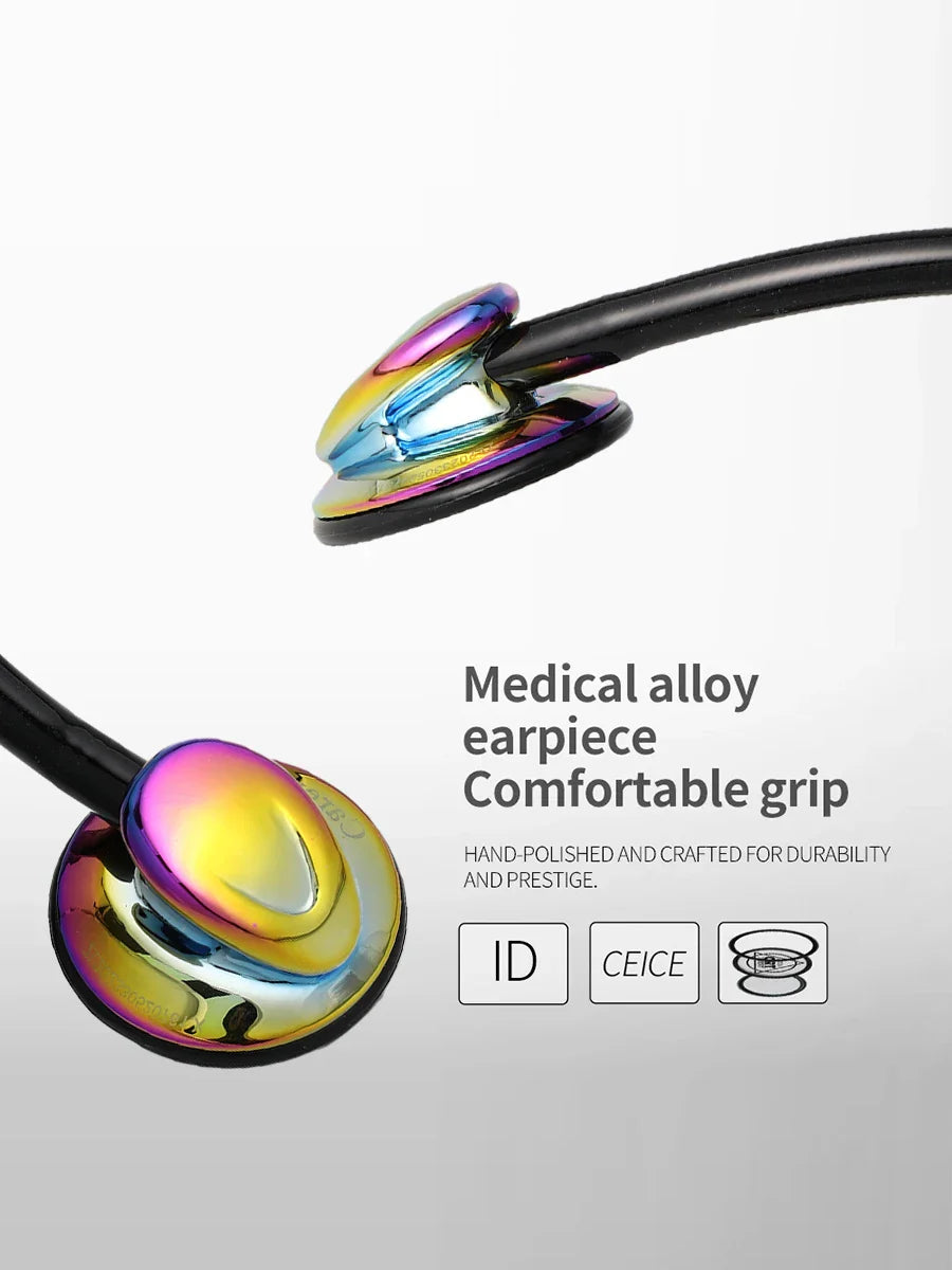 Professional Single Head Medical Stethoscope — Custom Engraved Cardiology Stethoscope for Nurses and Health Care Professionals