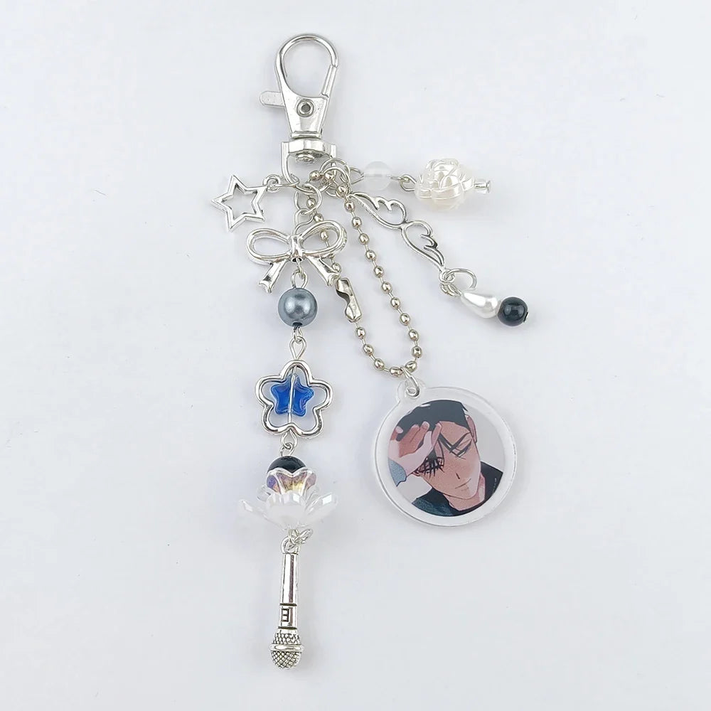 Alien Stage Acrylic Matching Keychains - Luka Mizi Hyuna Ivan Keyrings for Backpacks, Phones & Christmas Gifts