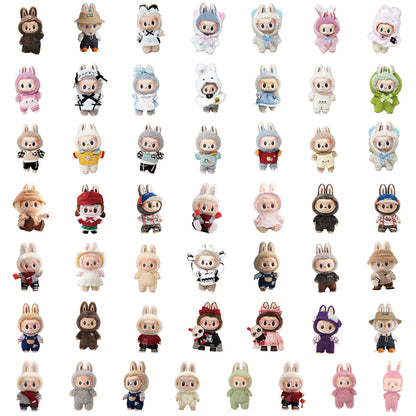 50pcs Cute Labubu Doll Graffiti Stickers 4x7cm – Skateboard, Suitcase, Guitar Decor Party Favor Gift for Kids   2/2