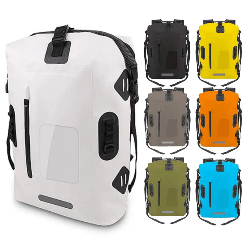 30L Waterproof Drift Bag – Swimming Backpack for River Trekking, Diving, Rafting, Canoeing & Kayaking, Wet/Dry PVC Camping Bag