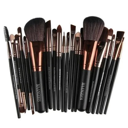 3/13/22PCS Professional Makeup Brush Set – Eyeshadow, Eyeliner & Face Cosmetic Tools Kit