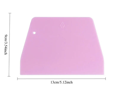 Multipurpose Dough Cutter & Bowl Scraper – Fondant, Bread, Cake Cream & Pastry Baking Tool