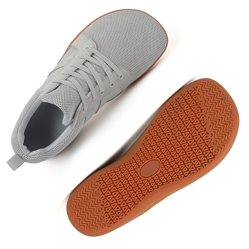 Men's Minimalist Barefoot Sneakers - Unisex Zero Drop Wide Sole Casual Shoes For Natural Comfort & Relaxation