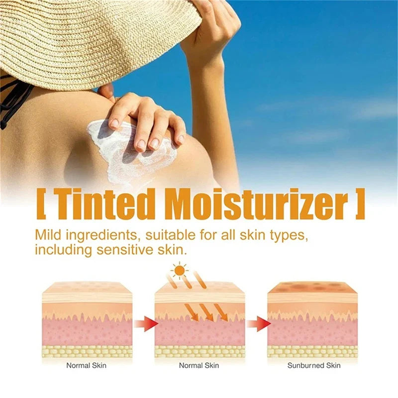 Original Korean Sunscreen – Hyaluronic Waterproof Sunblock with Madagascar Plant Essence for Sensitive Skin, Long-Lasting Protection