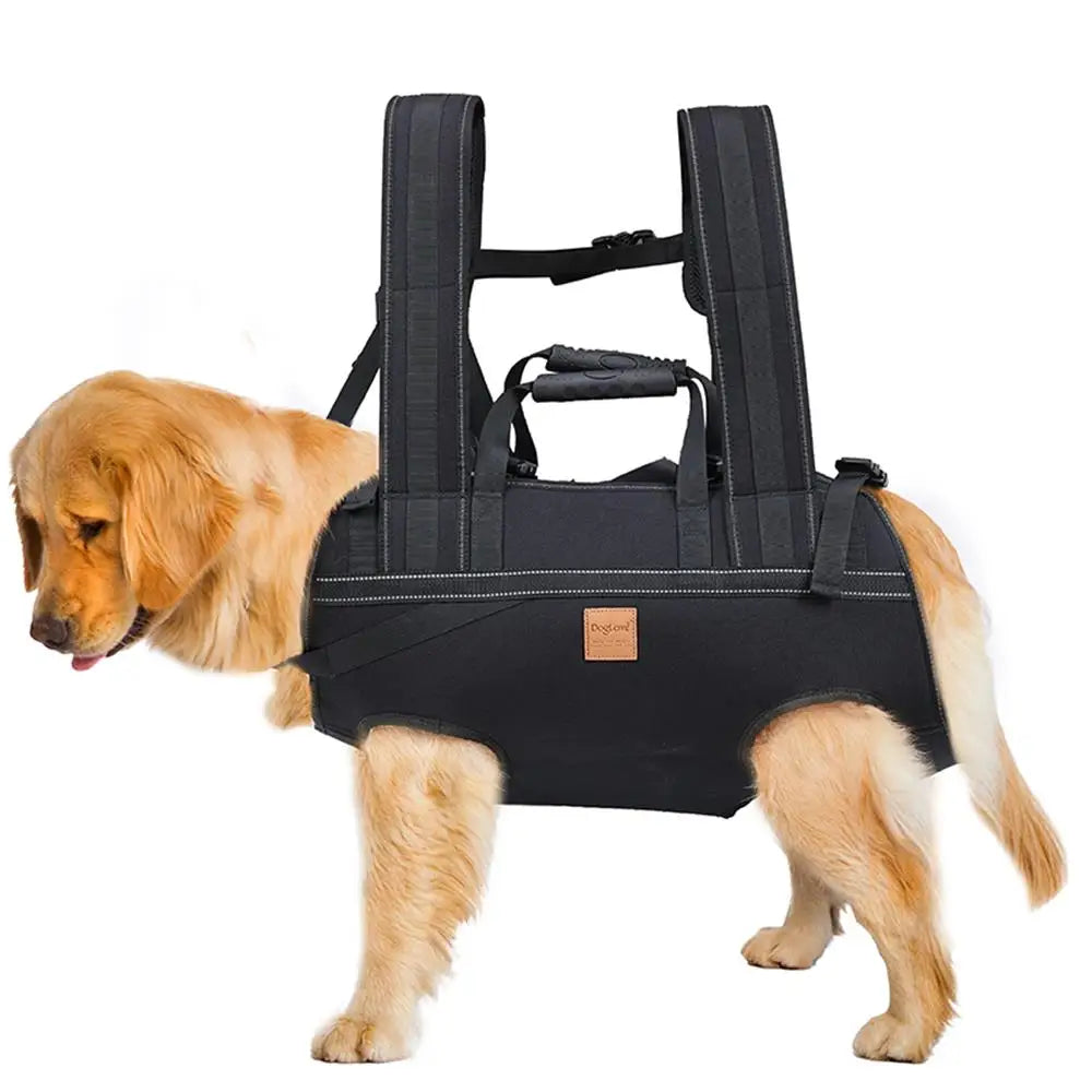 Large Dog Backpack Carrier – Full Body Sling Harness with Handle for Elderly & Disabled Dogs
