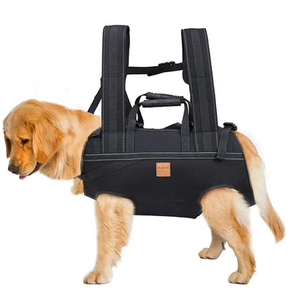 Large Dog Backpack Carrier – Full Body Sling Harness with Handle for Elderly & Disabled Dogs