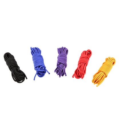 5 Meters 4mm/5mm Kayak Elastic Bungee Cord – Paddle Holder, Deck Rigging & Rear Securing Rope for Boats