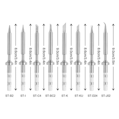 Pinecil V2 TS100/TS101 Soldering Iron Tips - Replacement Tips ST-B2, BC2, K, KU, J02, D24, C4 & I Series