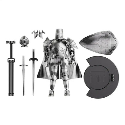 Multi-Jointed Medieval Knight Action Figure – Fully Flexible 360° Movable Body Model Figurine