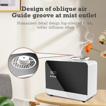 30,000 Feet Namste Aroma Diffuser – 800ML Essential Oil Air Purifier & Home Fragrance with Metal Body, 14W Power