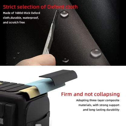 Car Trunk Storage Organizer with Lid – 70L Universal Folding Box, Oxford Cloth, Organizador for Car Trunk