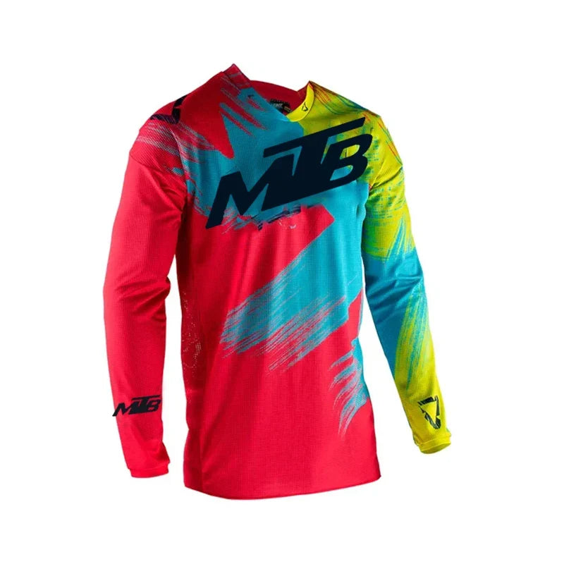 2025 Motocross Cycling Jersey - MTB Mountain Enduro Downhill Bike T-Shirt for Men and Women BMX Riders