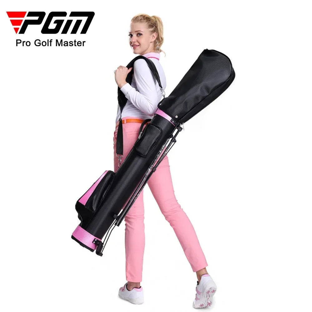 PGM Golf Bag QIAB008 – Lightweight 9-Club Capacity Support Bag for Men & Women, Available in 6 Colors