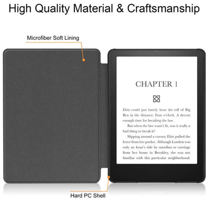Kindle 10th Gen 6" Leather Case – Hand Strap & Screen Protector Cover with Wake/Sleep Function (2019, J9G29R)