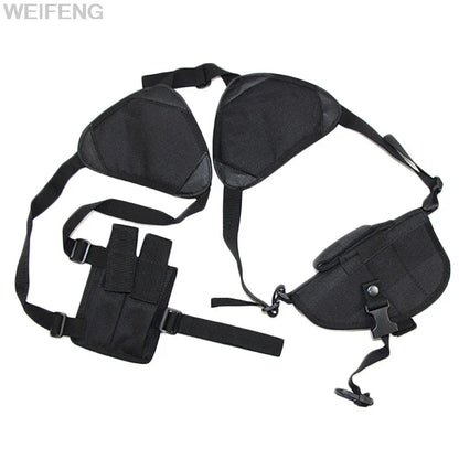 Concealed Carry Shoulder Holster - Adjustable Underarm Pistol Holster for Glock 17/19/22, Beretta M9, PX4, P226