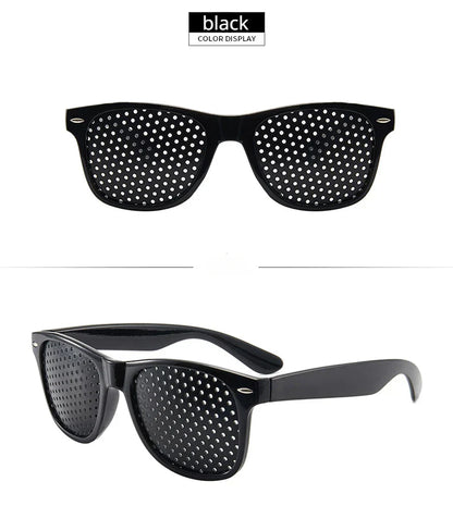 Anti-Myopia Pin Hole Glasses – Vision Correction & Eye Fatigue Relief for Men & Women