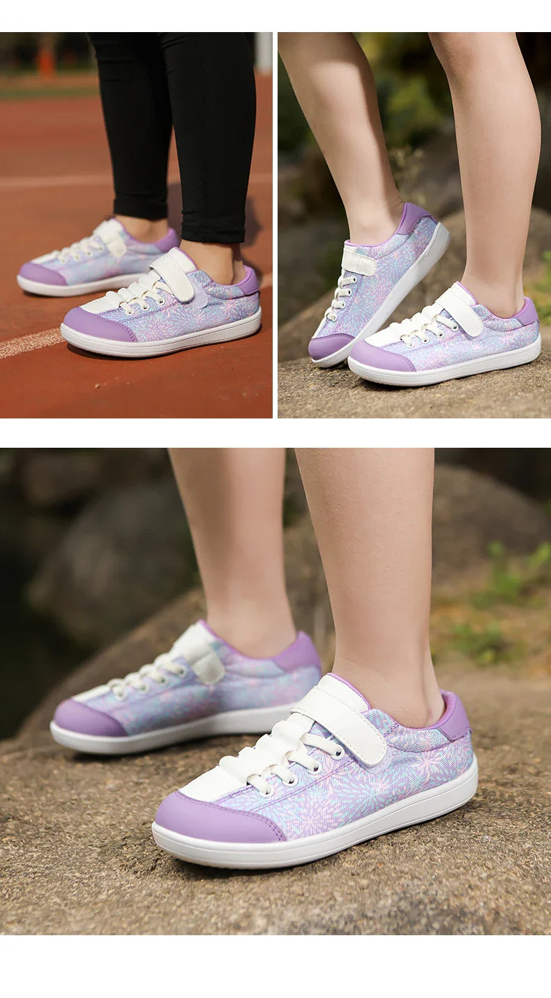 Children’s Wide Barefoot Shoes – Anti-Slip Zero-Drop Sport Sneakers for Boys & Girls