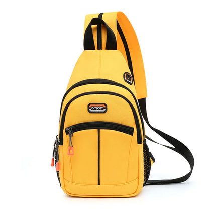 Unisex Chest Bag – Multifunctional Crossbody Backpack for One or Two Shoulder Wear