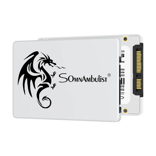 SomnAmbulist 2.5" SSD SATA3 | 64GB–512GB Internal Solid State Drive for Laptop & Desktop