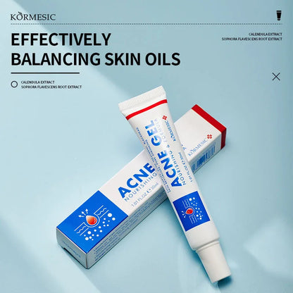 Effective Acne Removal Cream – Anti-Acne Gel for Redness, Pimples, Deep Pore Cleaning & Oil Control Skin Care