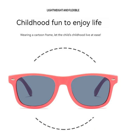 Children’s Colorful Sunglasses – UV Resistant Summer Shades for Boys & Girls