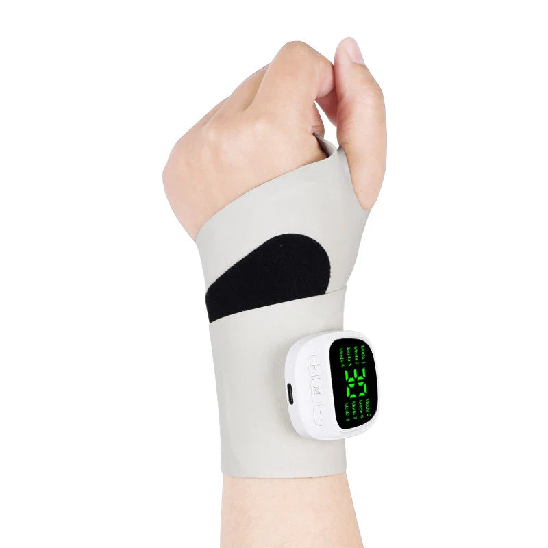Electric Cordless Wrist Massager – USB Rechargeable Vibrating Massager for Carpal Tunnel & Fatigue Relief