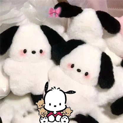 Pochacco Key Chain, Sanrio Cute Doll Girl DIY Bag Pendant, Kawaii Room Decoration, Children’s Pillow, Couple Gift, Cute Christmas Gift