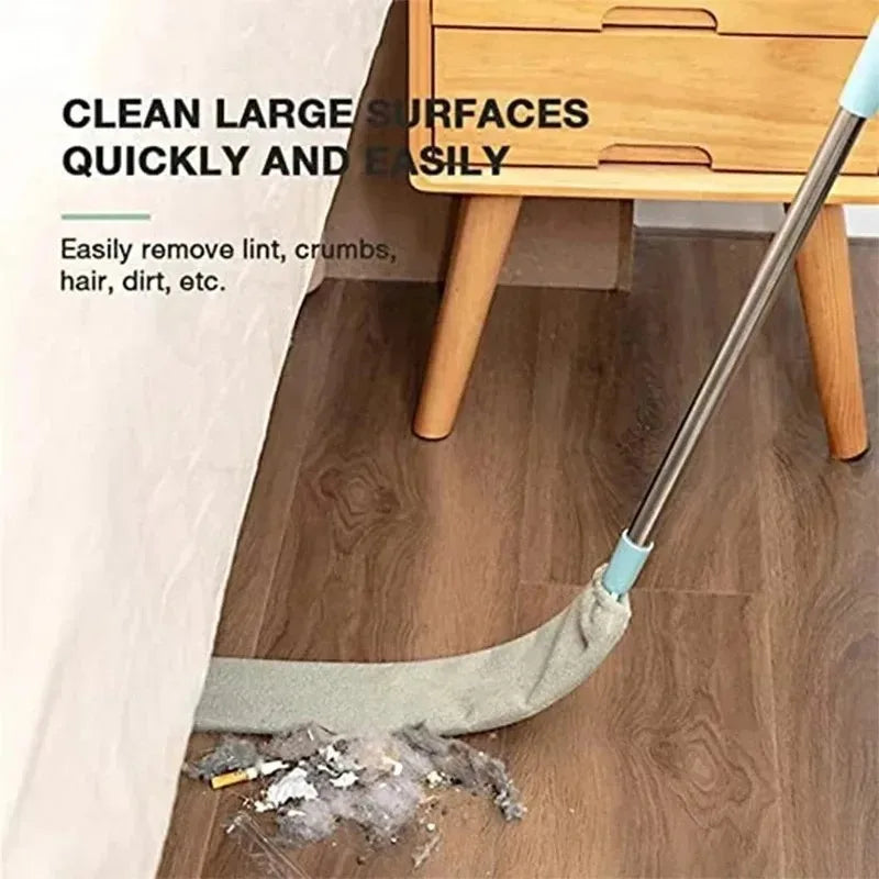 UNTIOR Long Handle Dust Mop – Floor, Ceiling, Sofa & Bed Dust Cleaner Household Cleaning Tool