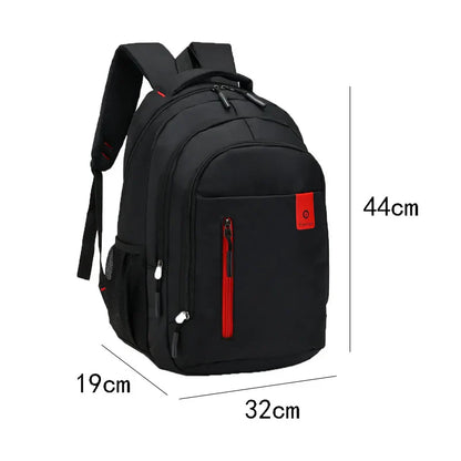 Men’s Oxford Waterproof Backpack – Business Laptop Rucksack for Travel, Work & High School Students