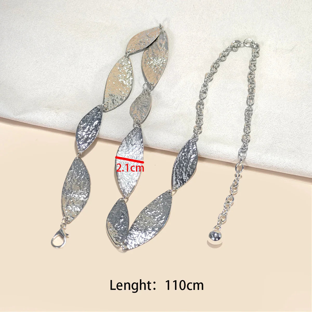 Designer Women’s Silver Waist Chain Belt – Retro Bohemian Ethnic Style for Skirts & Jeans