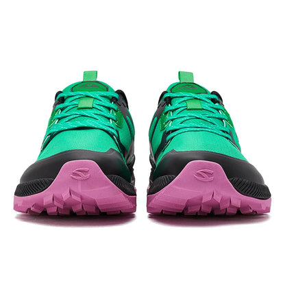 HOBIBEAR Unisex Hiking Sneakers – Lace-Up Outdoor Walking Shoes with Artificial Leather