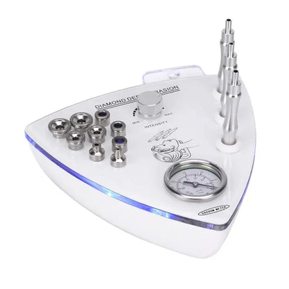 Professional Diamond Microdermabrasion Machine — Facial Exfoliation with Water Spray & 65-68cmHg Suction