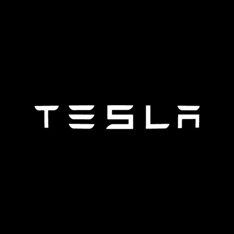 Tesla LED Welcome Light – 2/4PCS Ultra-Bright Puddle Projector Lights for Model Y, 3, S & X