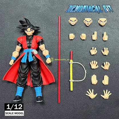 Dragon Ball SHF SSJ4 Super Saiyan 4 Goku & Broly Action Figures — Demoniacal Fit Collectible Model Toy