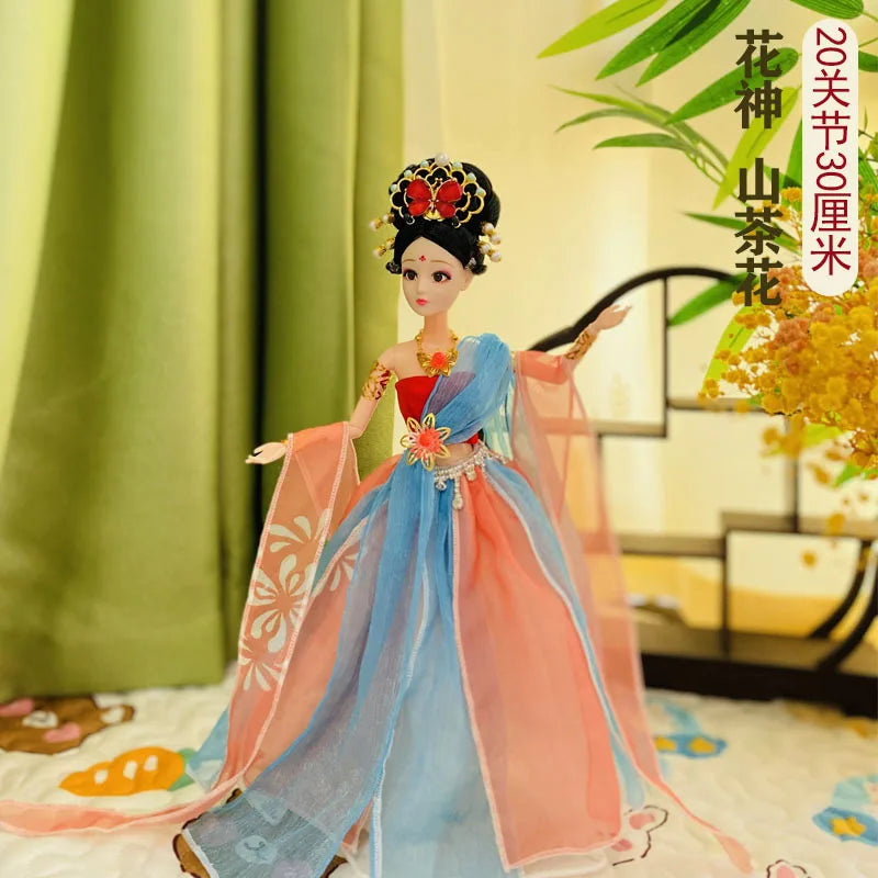 Ancient Dress Imperial Concubine Doll – Jointed Princess Fairy Suit with Clothes