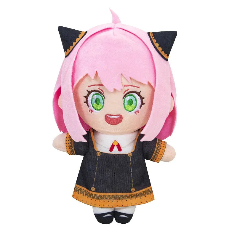 20cm Anya Forger Plush Doll — Spy X Family Anime Soft Stuffed Toy | Cute Peluche Cosplay Prop & Home Decor Gift for Kids and Fans