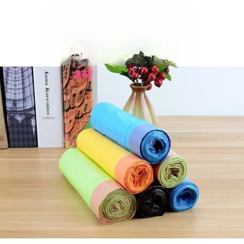 30/300PCS Portable Garbage Bags – Thickened Disposable Trash Bags for Household & Kitchen Use